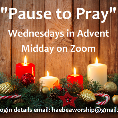 Advent Pause to Pray