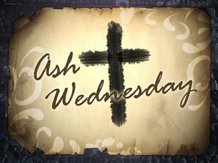 Ash wednesday 2