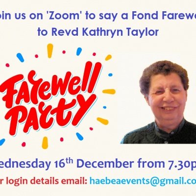 Farewell for Kathryn