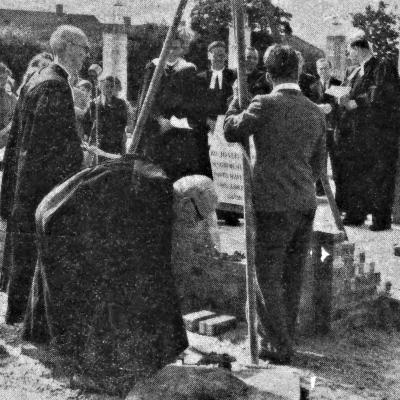Laying Foundation - 27 June 1953 - Web