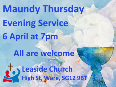 Leaside Maundy Thursday