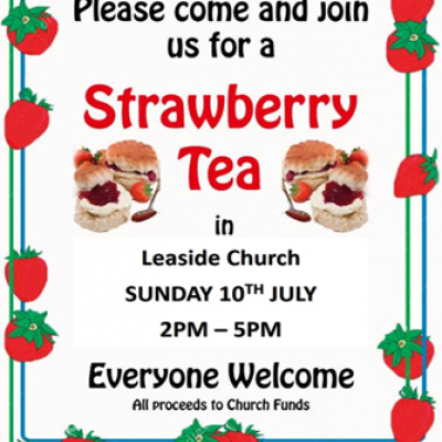 Leaside Strawberry Tea