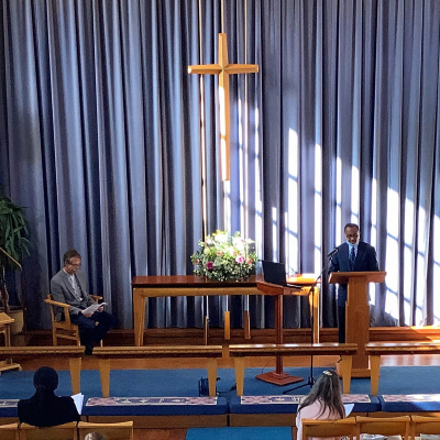 Local Preacher Admission - Fred Arthur