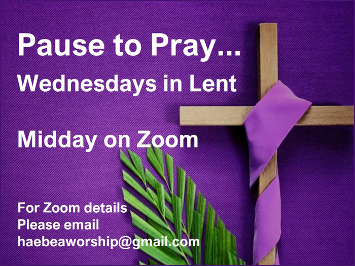 Pause to Pray - Lent