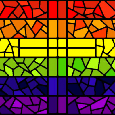 Pride Stained Glass