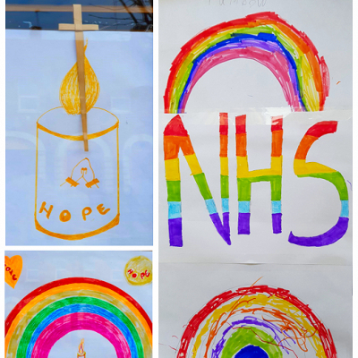 Rainbow Collage