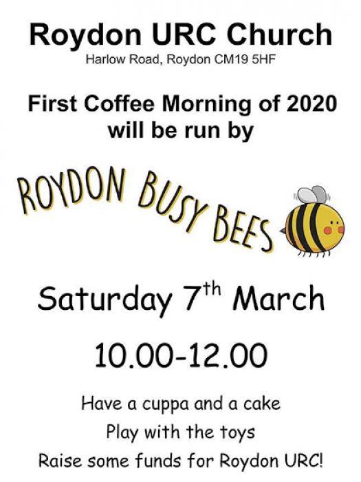 Roydon Coffee AM - 7 March