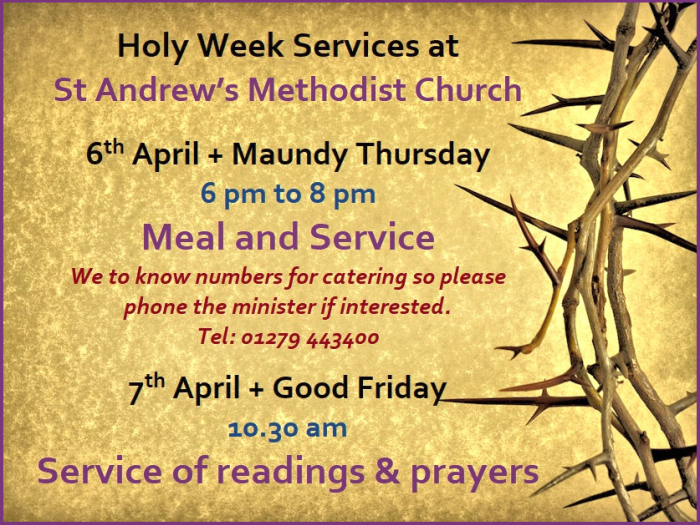 STA Holy Week 2022