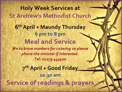 STA Holy Week 2022